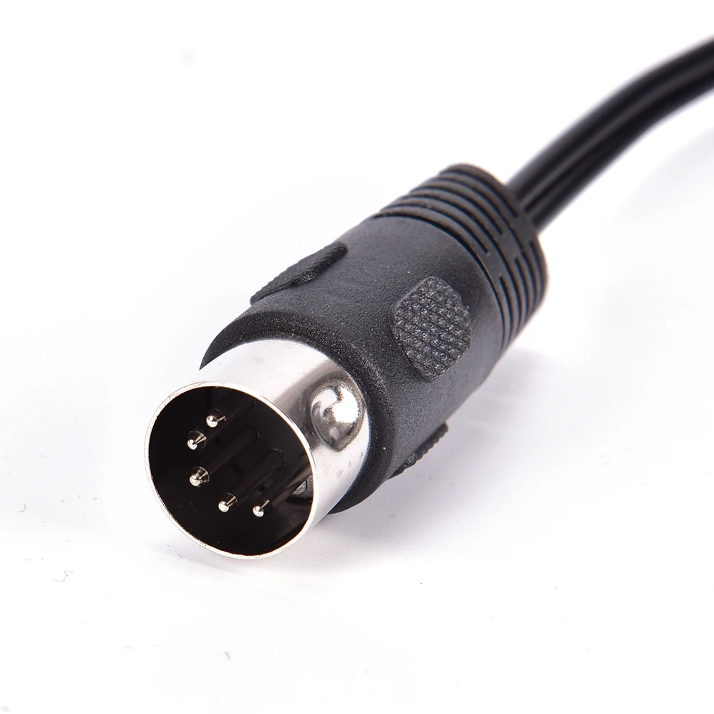 Аудиокабель MIDI DIN 5P папа-2 RCA разъем мама 0 5 м |