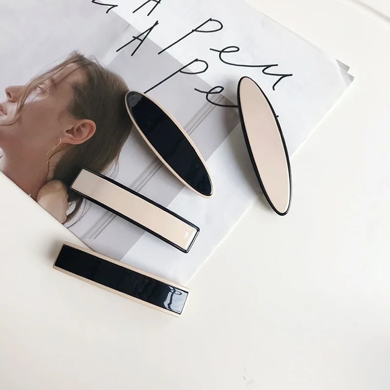 

Elegant Vintage Hair Clip Gothic solid Hair Barrette Hairpin Hairgrips Hair Claws Korean Hair Accessories for Women Girls XZ1A