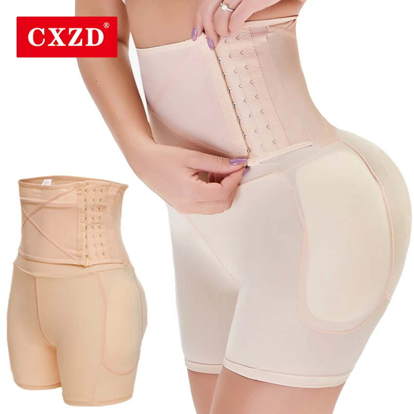 

CXZD утягивающее белье для женщин, Утягивающее нижнее белье с подкладкой для ягодиц, утягивающее белье для тела, утягивающее белье, Утягивающ...