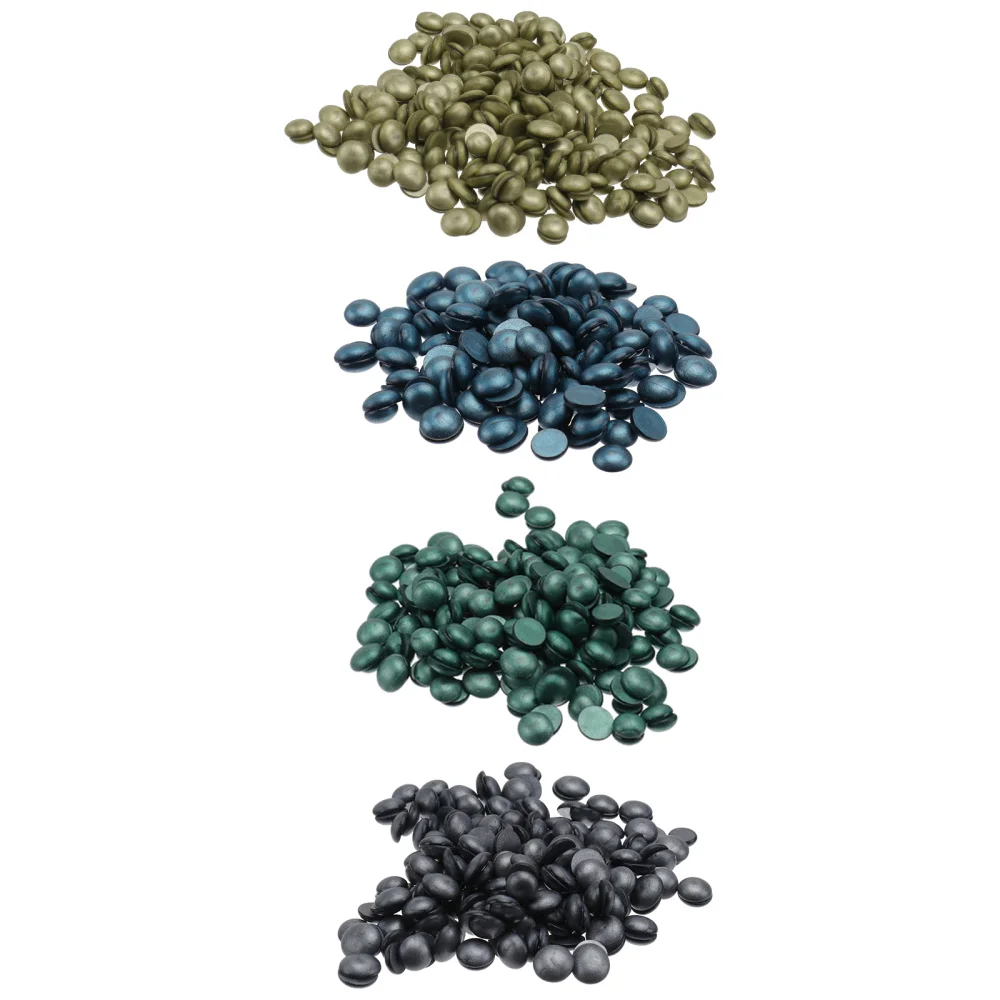 

4 Bags of Pearly Luster Dehairing Wax Beans Household Hair Removal Supplies