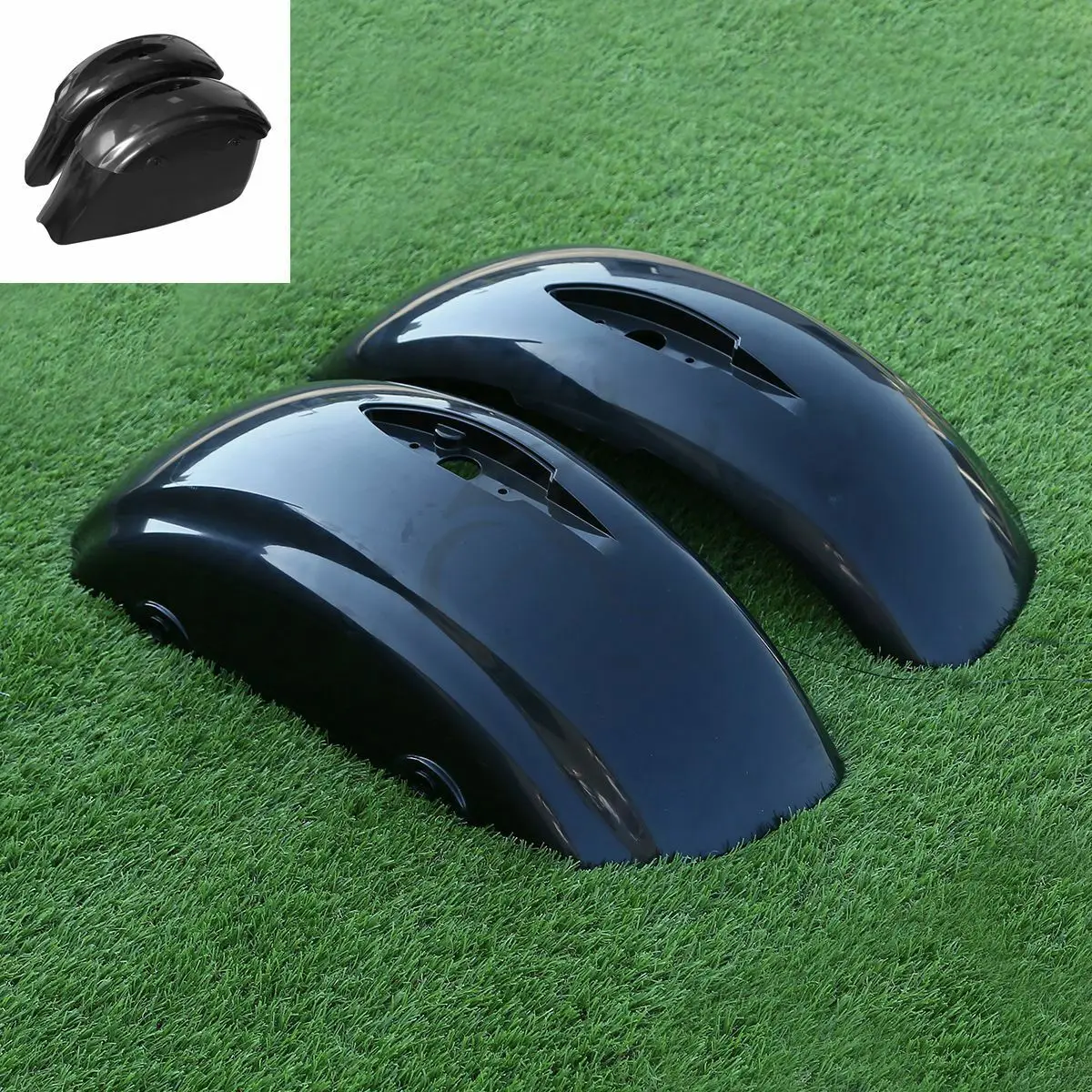 

Motorcycle Unpainted Saddlebag Lids For Indian Chieftain 2014-2018 Roadmaster 2015-2022 Dark Horse 2016 Springfield Limited 2017