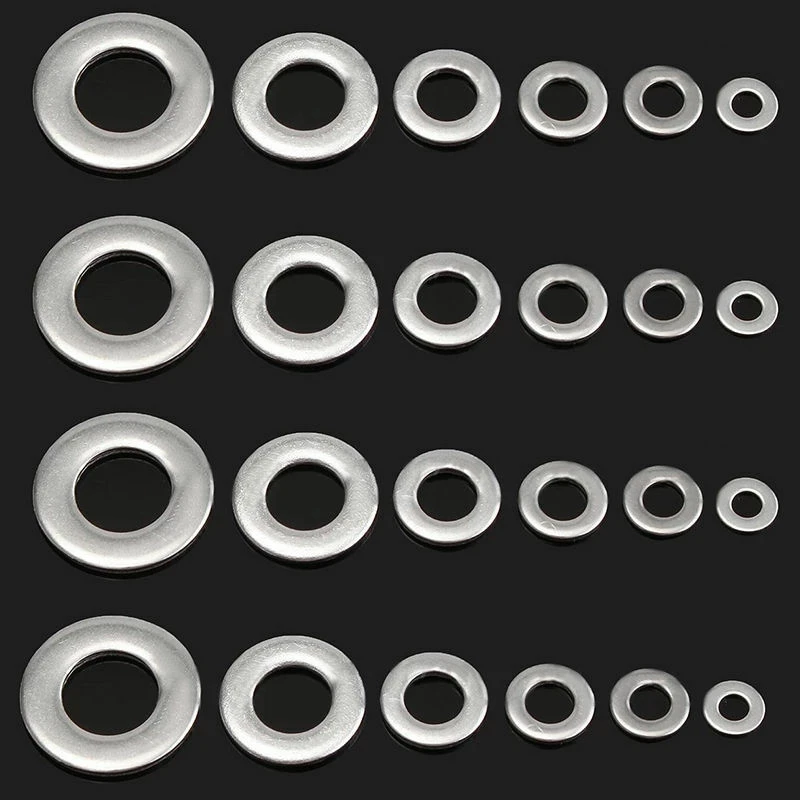 Уплотнительная шайба из нержавеющей стали 105 шт. набор уплотнительных гаек и