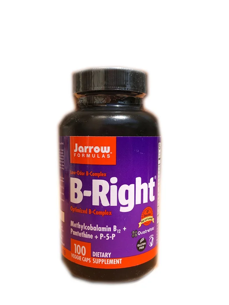 

Jarrow Formulas B-right 100 capsules/bottle free shipping