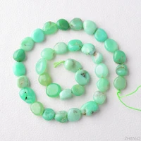2 strands natural stones chrysoprase australian jades loose high quality green beeds