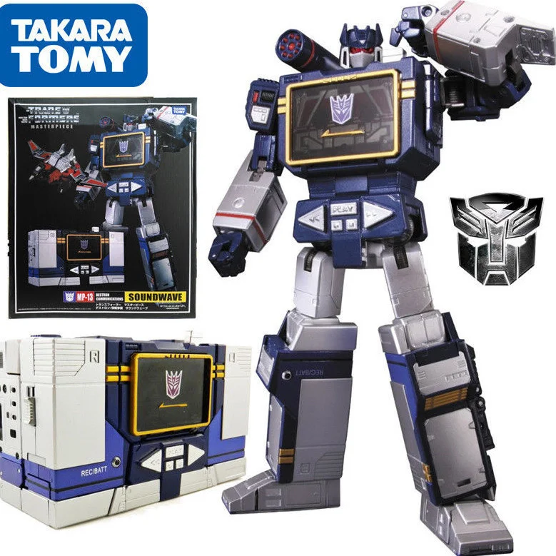 

Takara Tomy Transformers Robots KO MP13 Mp-13 Soundwave Deformation Action Figure Toy Collectible