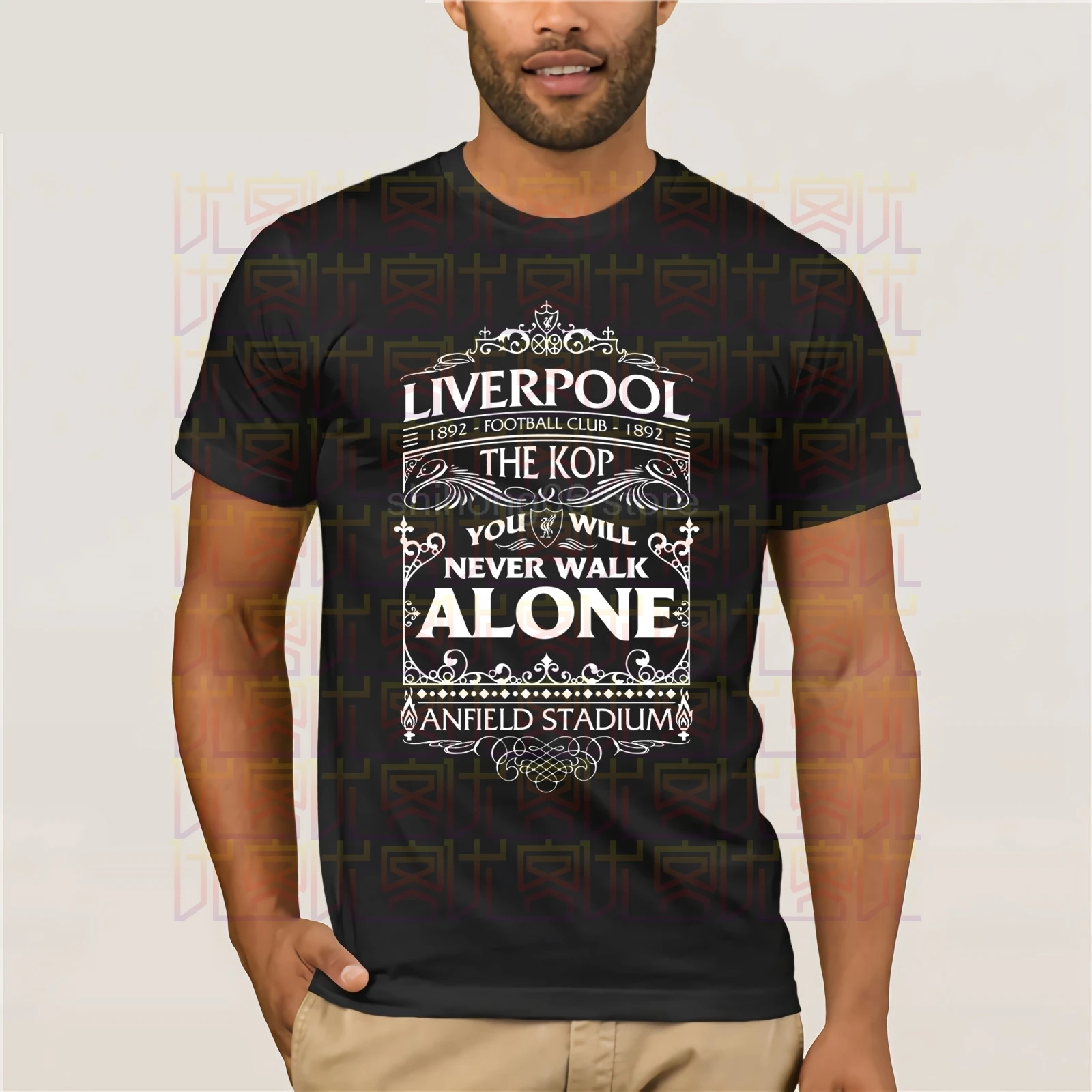 LIVERPOLL-YNWA FOOT BALL футболка новые Забавные топы унисекс Топы вы никогда не будете
