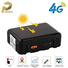 4G GPS-трекер, автомобильный GPS-трекер на солнечной батарее, водонепроницаемый, для лодок, лошадей, пульт дистанционного управления, голосовой монитор SOS, светодиодный светильник, бесплатное приложение