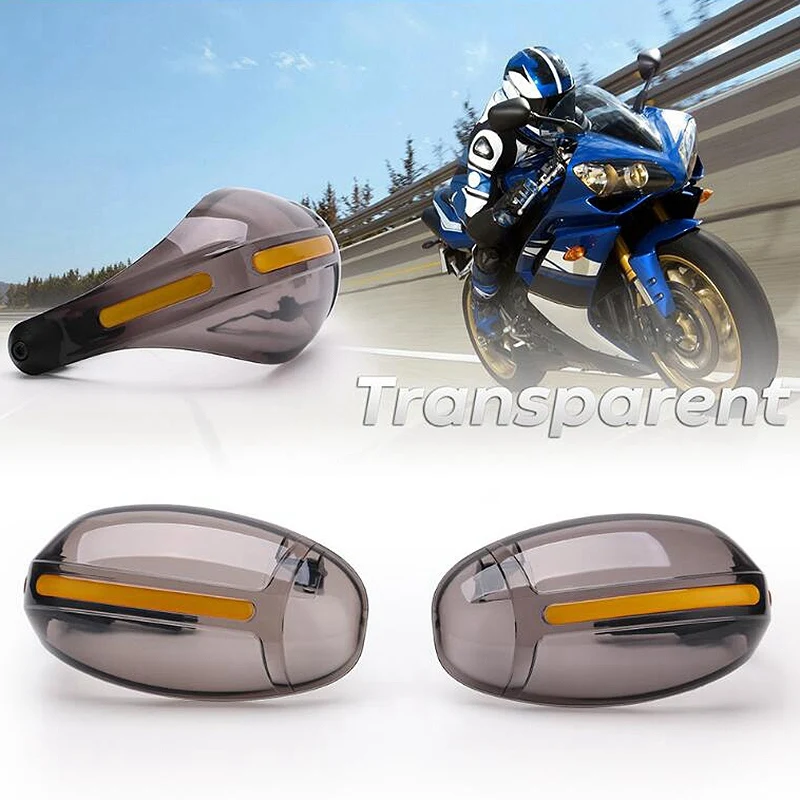 

Pair Universal Motorcycle HandGuard Dirt Bike Handguard Scooter Windsn Driving Falling Hands 22mm Handlebar
