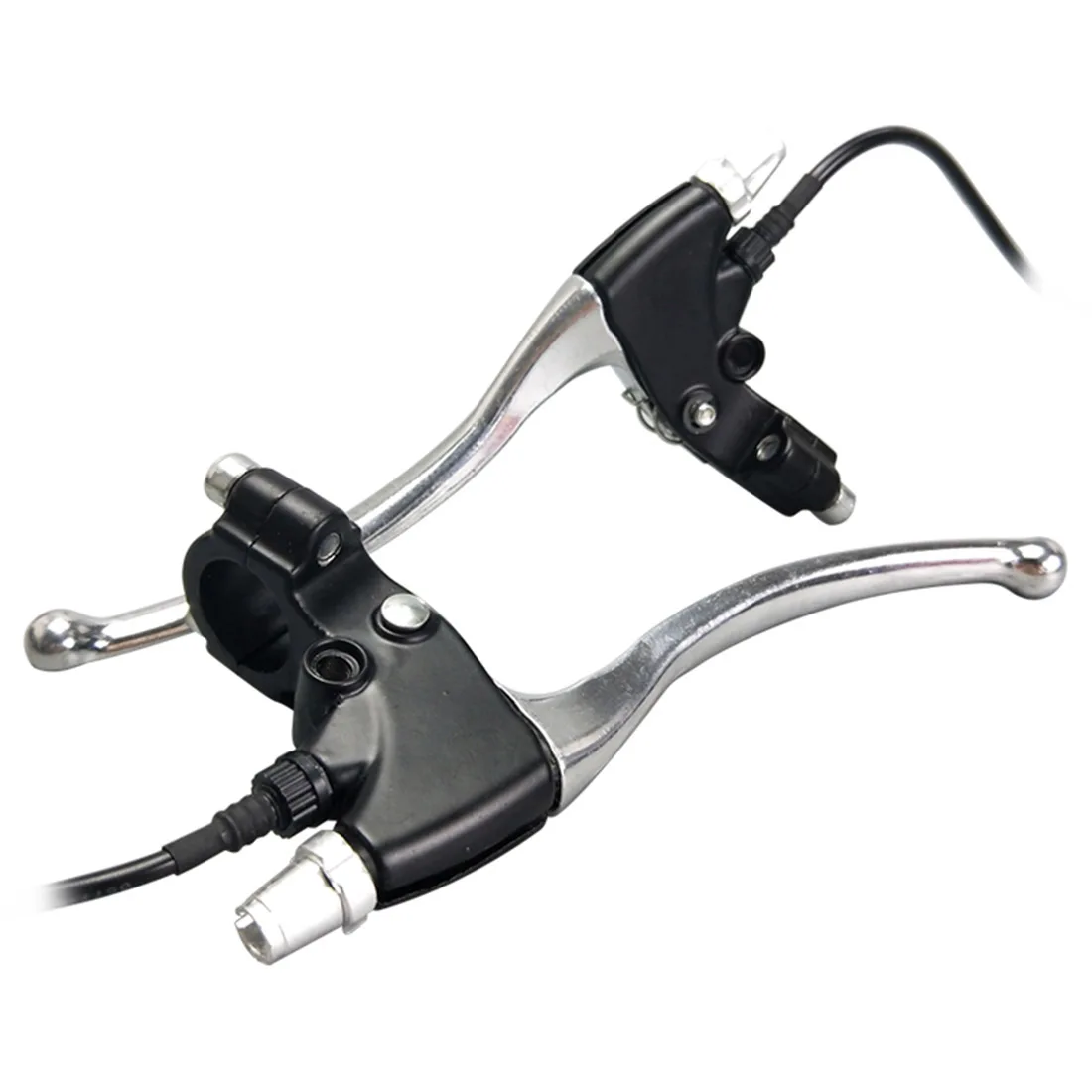 ​1 pair E-bike Brake Lever Cut-off Power Switch Universal Electric Vehicle Bicycle E-scooter Replace Spare Set Kit Lock Function