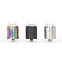 New Big Smoke New King Drop Rda Drop Oil Atomizer-black 3 Colors 1 Set