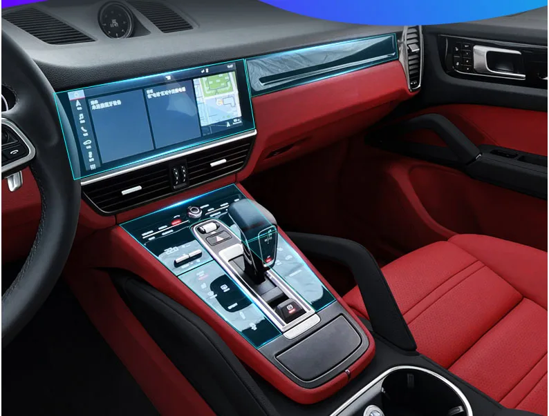 Прозрачная защитная пленка lsrtw2017 для салона автомобиля из ТПУ с защитой от