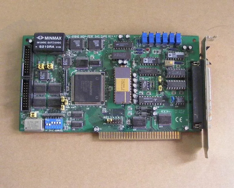Промышленная панель управления PCL-818HD DAS REV.A2 16-канальная карта сбора 100 кГц