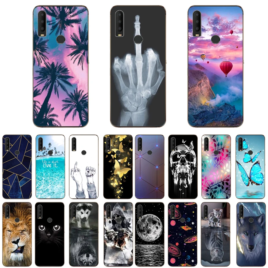 Чехол для Alcatel 3X 2019 5048U 5048Y 6 52 дюйма чехол 3 X 2020 задняя крышка телефона|Бамперы| |