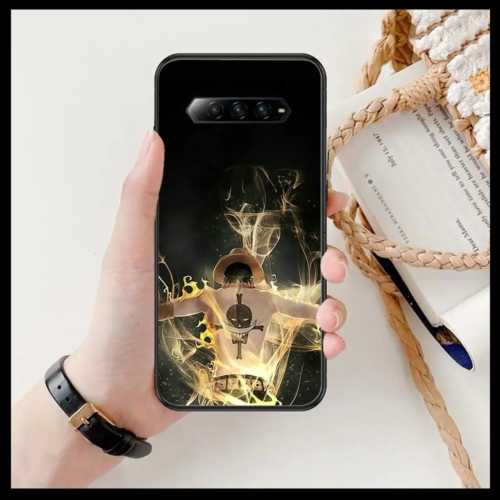 

Luffy Zoro Anime Anime Phone Case For xiaomi Black Shark 2 3 3s 4 Pro Helo Black Cover Silicone Back Prett