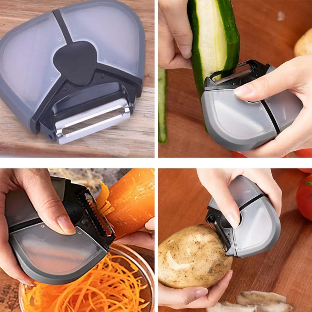 

Three-in-one Multifunctional peeler multi-function peeler fruit peeler peeling potato artifact cut cucumber weapon