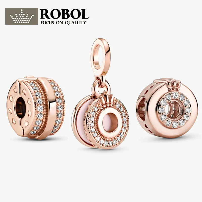 

New Fashion S925 Sterling Silver Hollow Round Temperament Pendant, Light Luxury and Versatile Jewelry Accessories Free Shipping