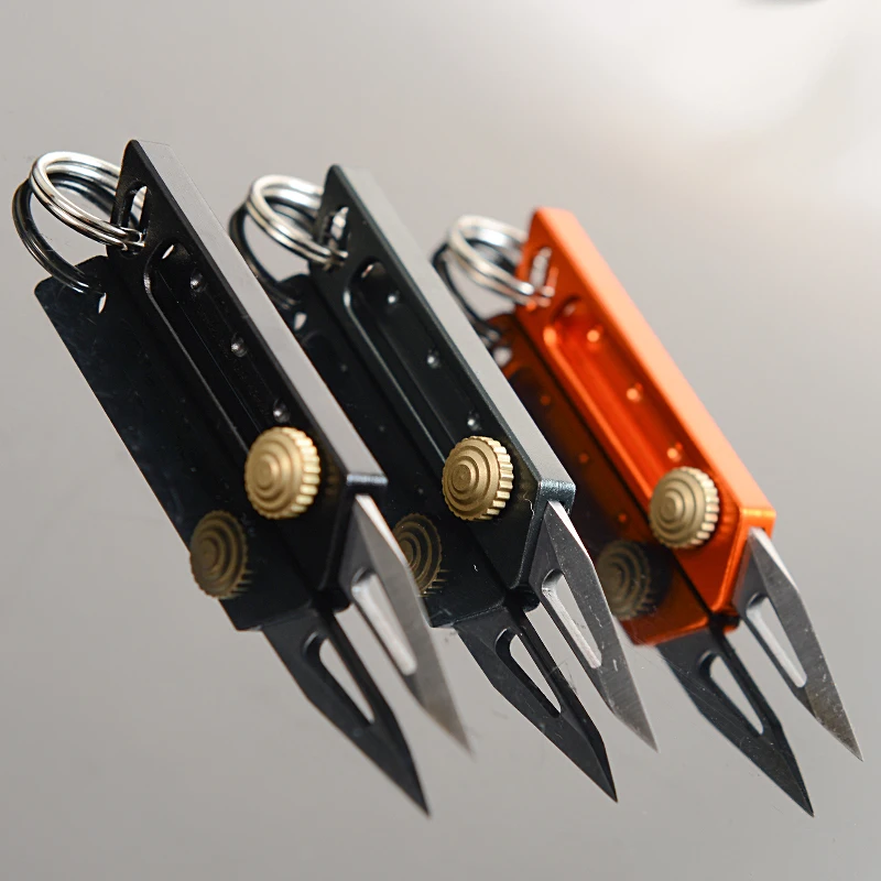 Новый мини карманный нож из алюминиевого сплава универсальные ножи для