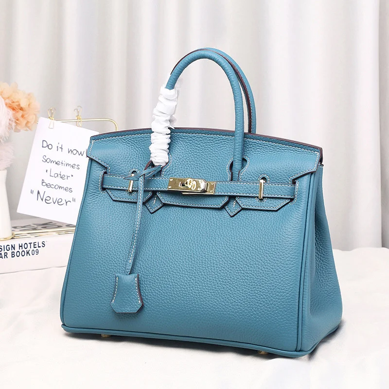 

One shoulder Leather Mini Bag Leather Women's bag lychee original leather small handbag