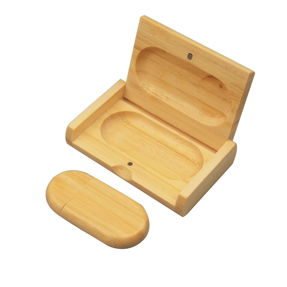 Bamboo With Box Более 10 шт. бесплатный логотип) заказной бренд розовое дерево Usb флэш-накопитель 2,0 4 ГБ 8 ГБ 16 ГБ 32 ГБ 128 МБ Флешка свадебные подарки карта памяти - Цвет: Bamboo With Box