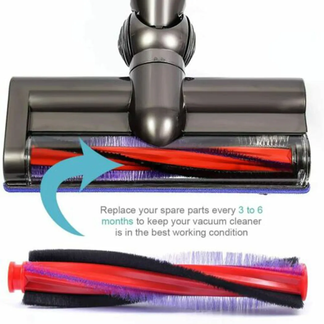

1 шт., роликовая щетка для Dyson V6 DC58 DC59 SV03 DC62, 225 мм