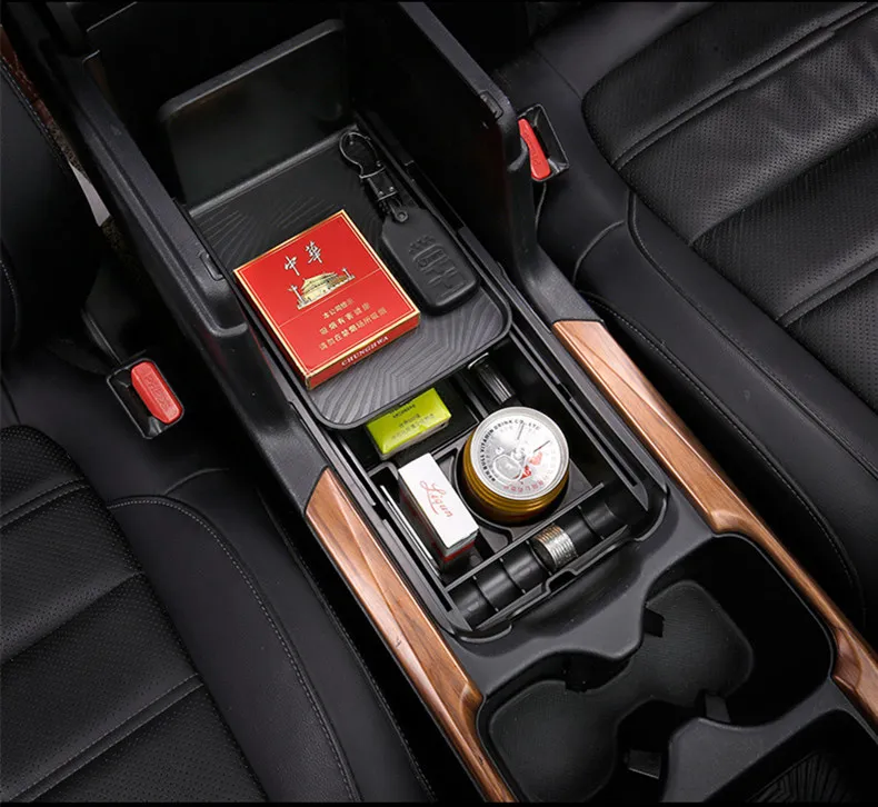 Автомобиль внутренняя консоль ящик для хранения средних учебных заведений Кызыл