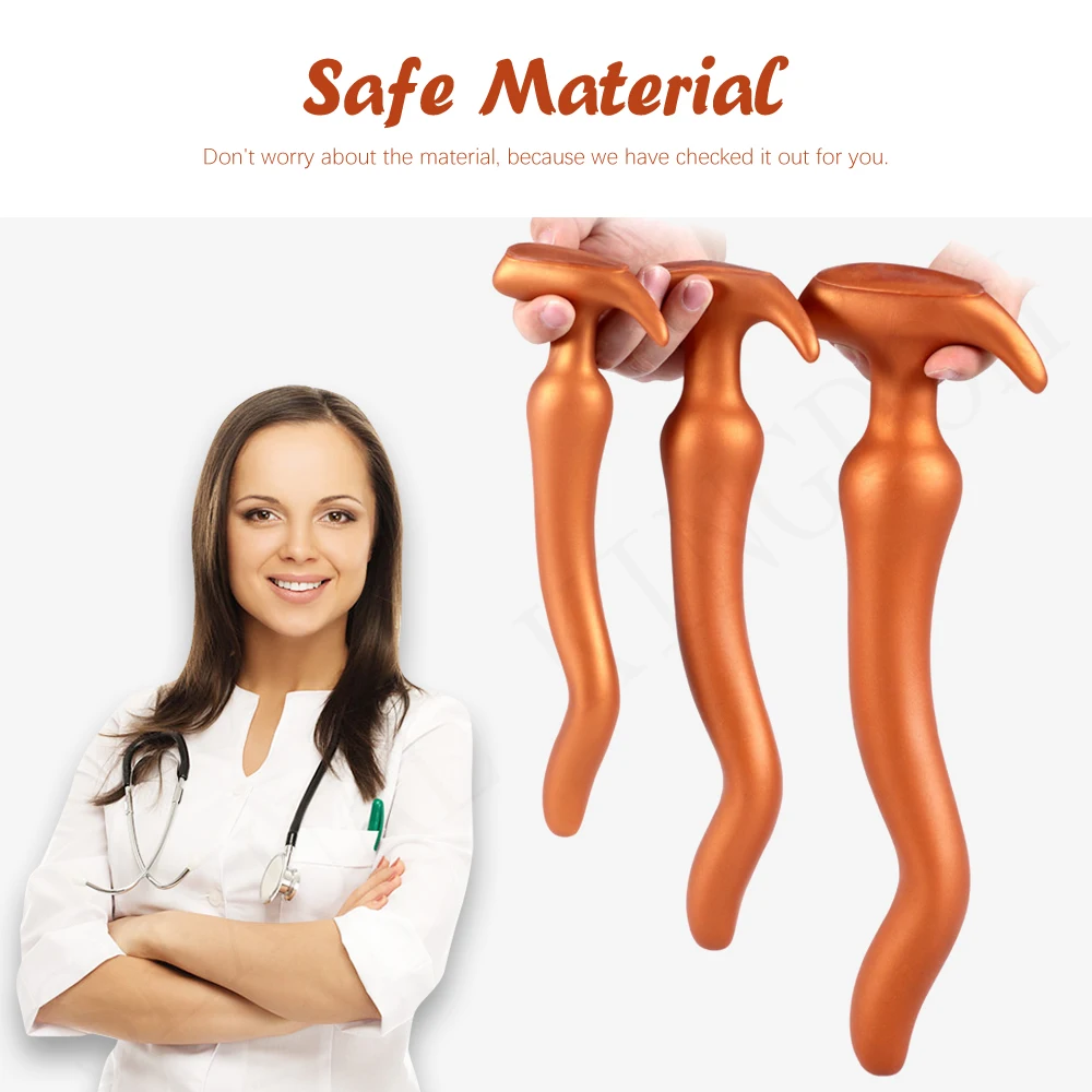 Силиконовый фаллоимитатор для анальной пробки мастурбатор ануса стимулятор