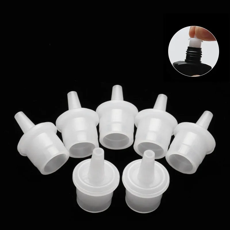 

Jadecolier 60 Pcs/lot Eyelash Glue adhesive holder Nozzle Replacement mouth head plug cup eyelash extension tools