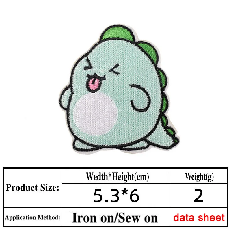 1 шт. универсальная симпатичная Полиэстеровая аппликация для одежды вышивка патч