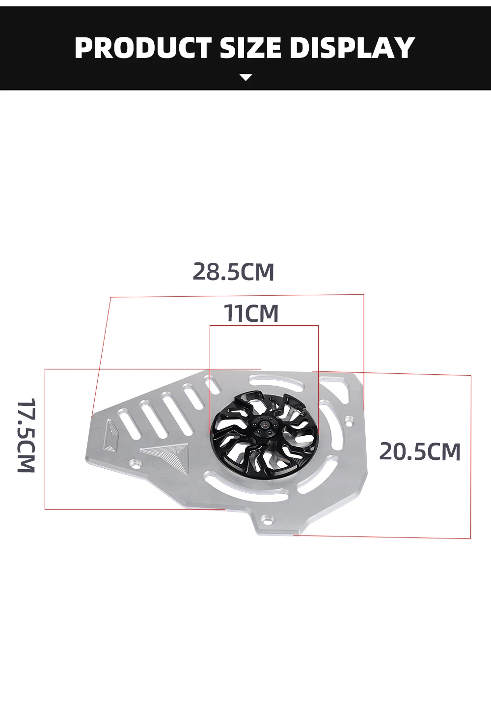 125 sh 125 lead125 motocicleta radiador ventilador