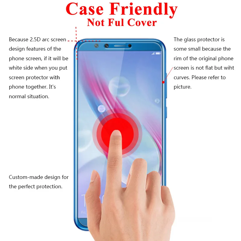 Защитное стекло на Honor 9 Lite для Huawei Honer 10 закаленное Xonor lite защитная пленка экрана