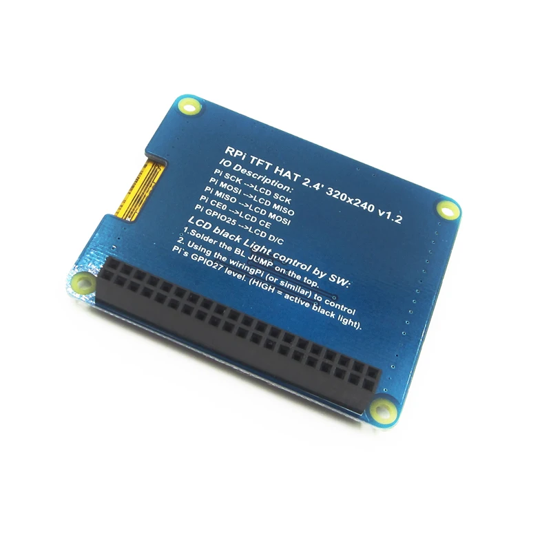 2 4 &quotTFT экран ЖК-дисплей шляпа с кнопками ИК-датчик для Raspberry Pi 3 3B/2B/B | Электроника