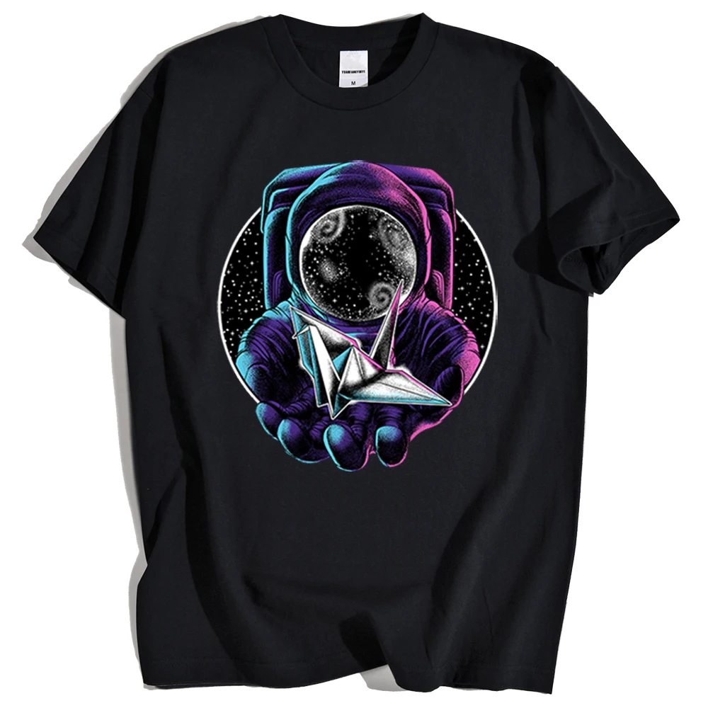 

2021 Summer Men's T-shirt Folding Cartoon Print Pattern Fashion Hip Hop Casual Harajuku Street High Quality Oversized T-shirt