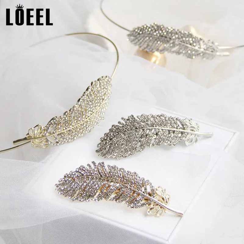 Женские заколки для волос золотистые/Серебристые шпильки-листья блестящие