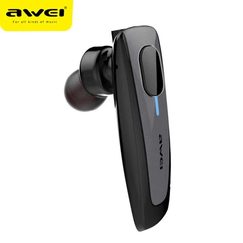 

Беспроводные Bluetooth-наушники AWEI, беспроводная деловая гарнитура, портативные наушники N3 для iphone мобильный телефон