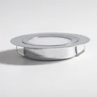 RGB RGBW 304 нержавеющая сталь IP65 3 Вт Тонкий 14 мм 12 В светильник для выращивания растений светодиодный ная лампа для шкафа мини Точечный светильник домашний потолок