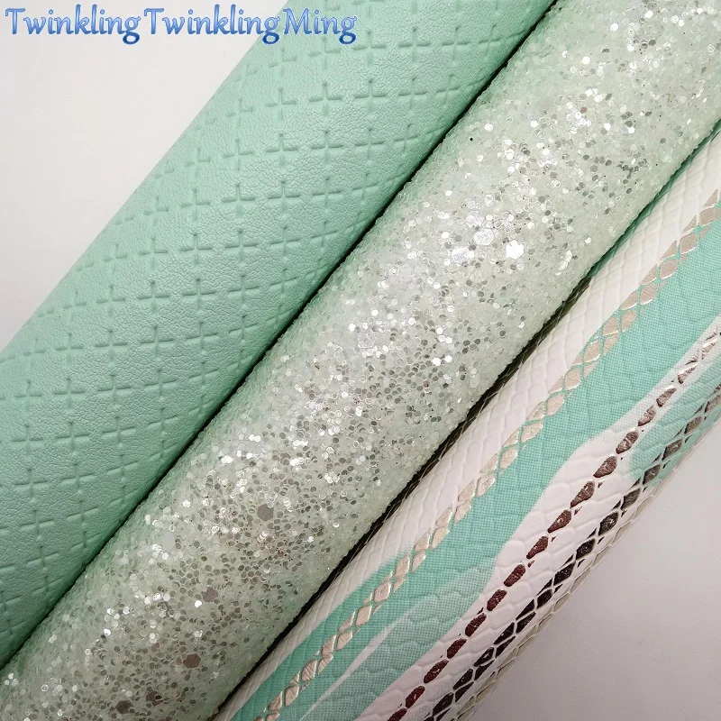 Блестящая ткань синтетическая кожа с металлическим змеиным узором перекрестные