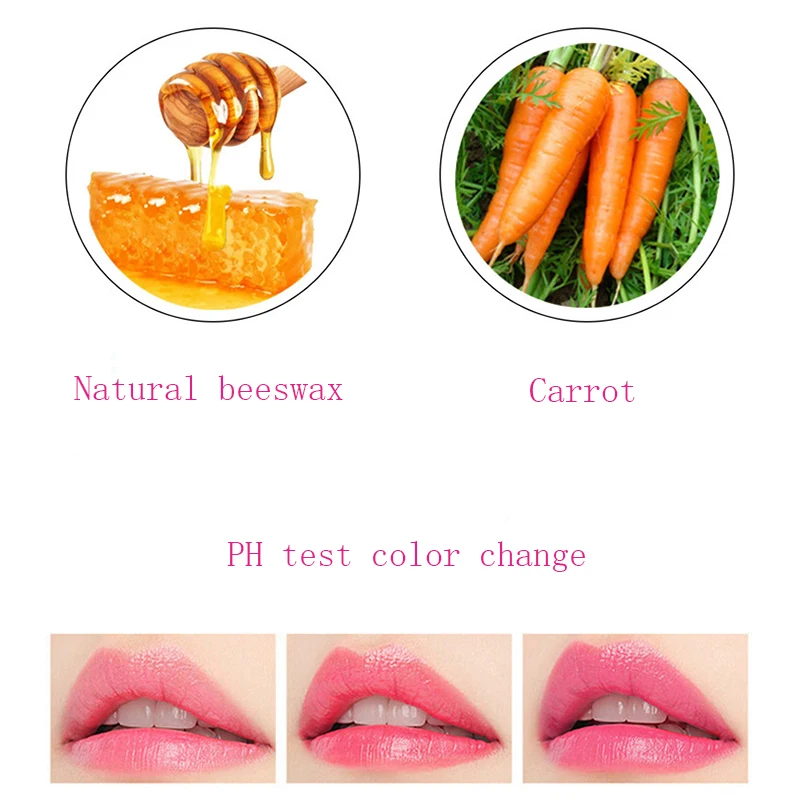 Натуральный Увлажняющий бальзам для губ волшебный макияж меняющий цвет от