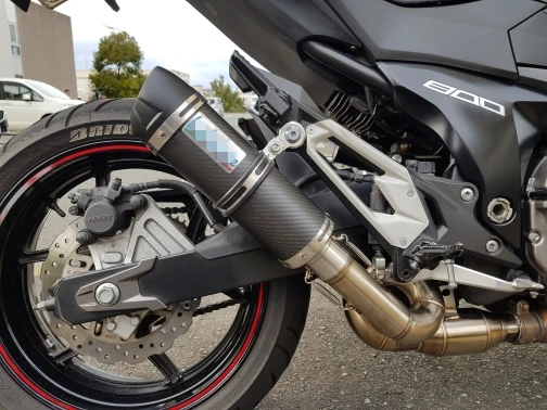 FZ6S FZ6N S2 Fazer600 мотоцикл Выхлопная полная система скольжения на трубы для Yamaha FZ-6N FZ-6S