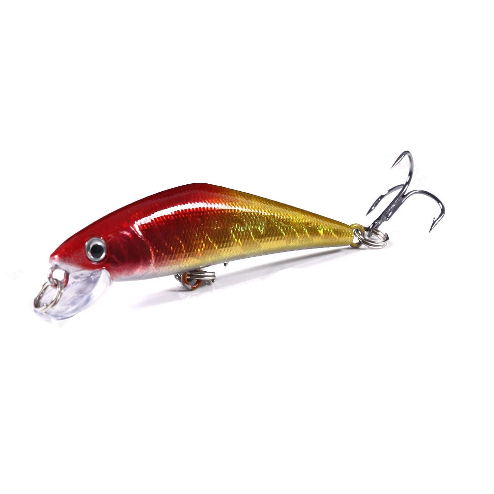 

sinking Minnow Fishing Lure 6.8cm 5.2g Lifelike Plastic Wobbler Crankbaits 3D Eyes Isca Artficial Hard Bait Carp Fishing Tackle