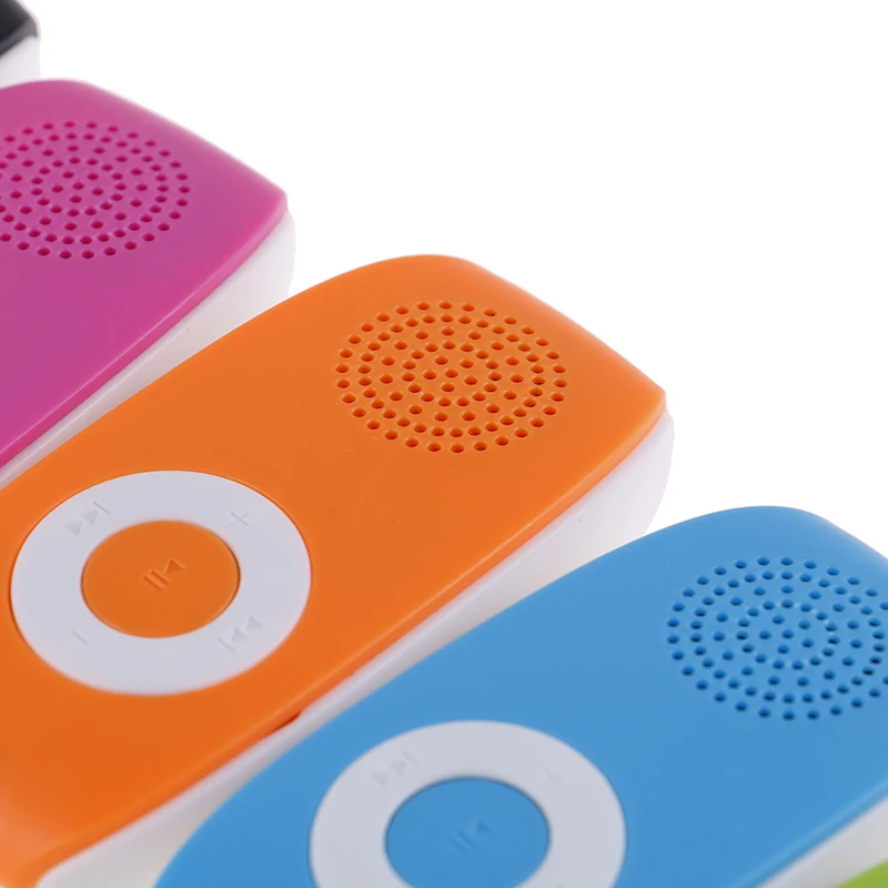 MP3 музыкальный медиа детский аудио музыкальный плеер клип USB mp3-плеер Поддержка SD TF карта 32 Гб спортивный музыкальный медиа встроенный динамик