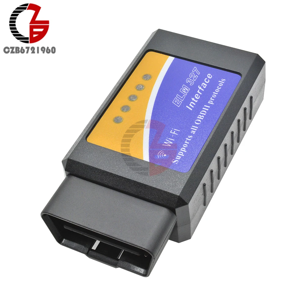 ELM327 V1.5 OBD2 автомобильный wifi Интерфейс инструмент сканер диагностический для ios Android