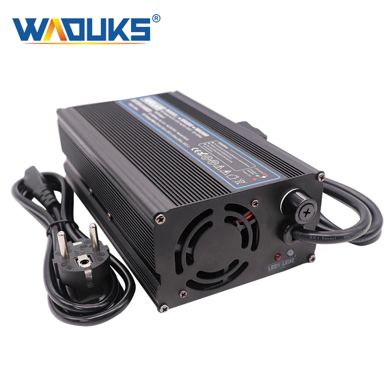 36.5V 12A LiFePO4 Battery Charger For 10S 32V battery pack fully charged Auto-Stop | Электроника