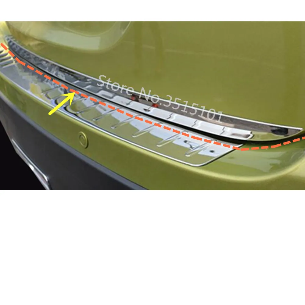 Автомобильная задняя дверь лицензия бампер рамка пластина отделка багажника для