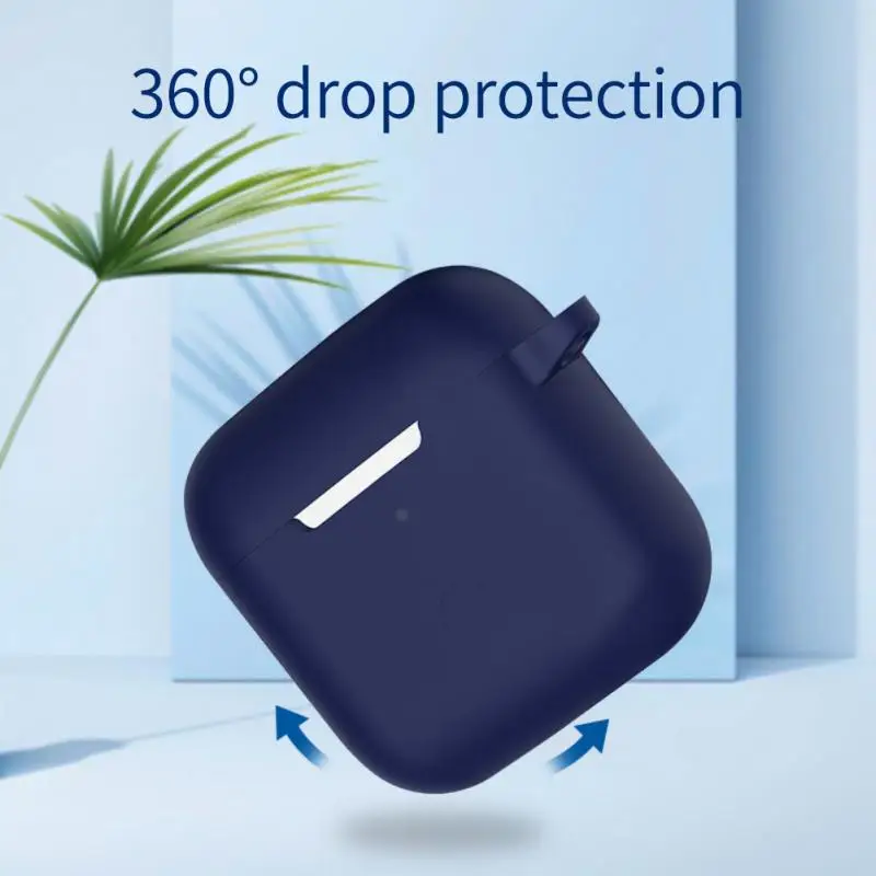 Силиконовый чехол для беспроводных наушников Redmi Mi Buds мягкий из ТПУ Xiaomi Airdots Case 3