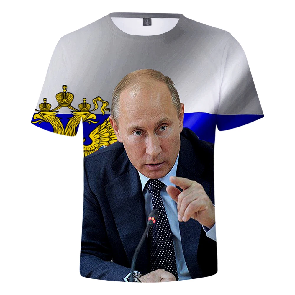 Notorious Putin Smalls 2Pac Tupac 3d Dye T-Shirt Women Men Fashion Clothing harajuku Tops Summer Style tees