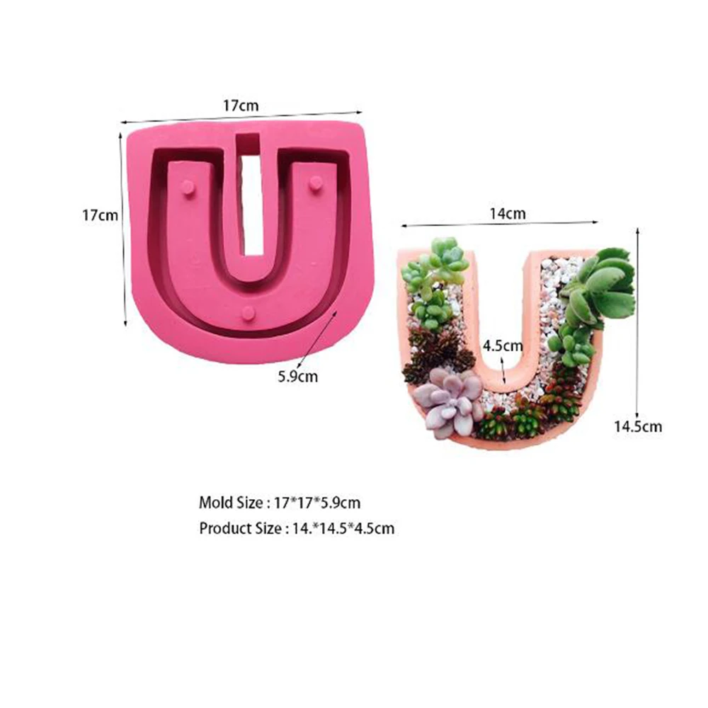 1 Набор силиконовая форма для растений в форме сердца | Дом и сад