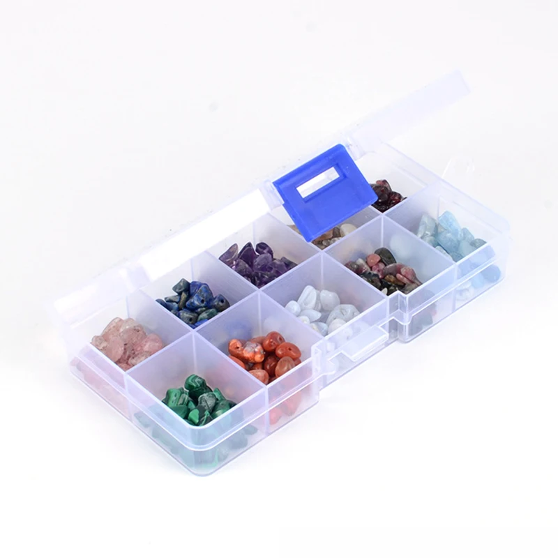 8 сезонов разноцветные камни (натуральные) бусины-кристаллы ассиметричные