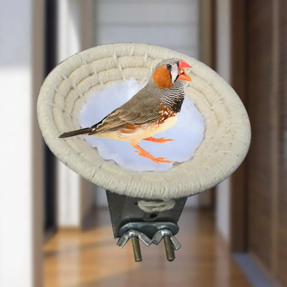 Канарское гнездо для разведения птиц хлопковый веревочный дом домашнего