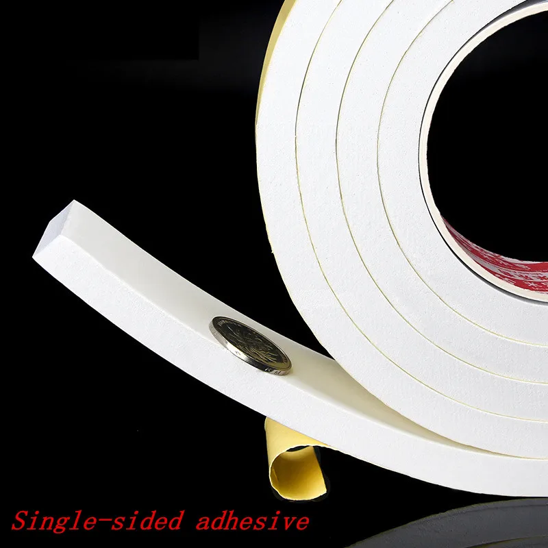 Белая односторонняя лента из вспененного этилвинилацетата клейкая высокой