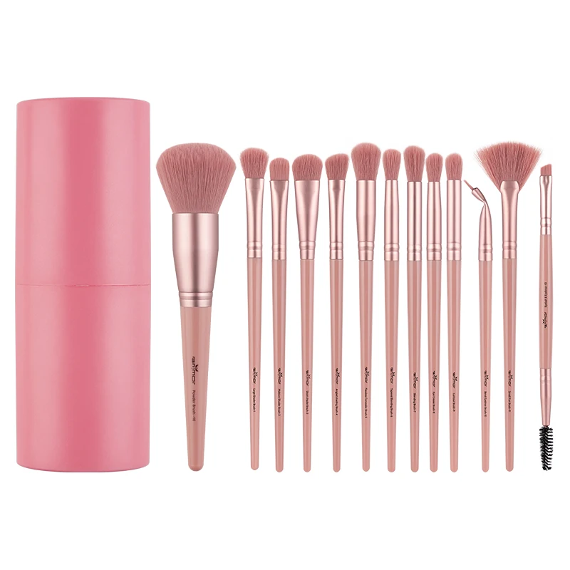 

Anmor Makeup Brushes Set For Foundation Powder Highlighter Make Up Brush Kit Eyeshadow Blending Eyebrow Eyeliner Cosmetic Tool